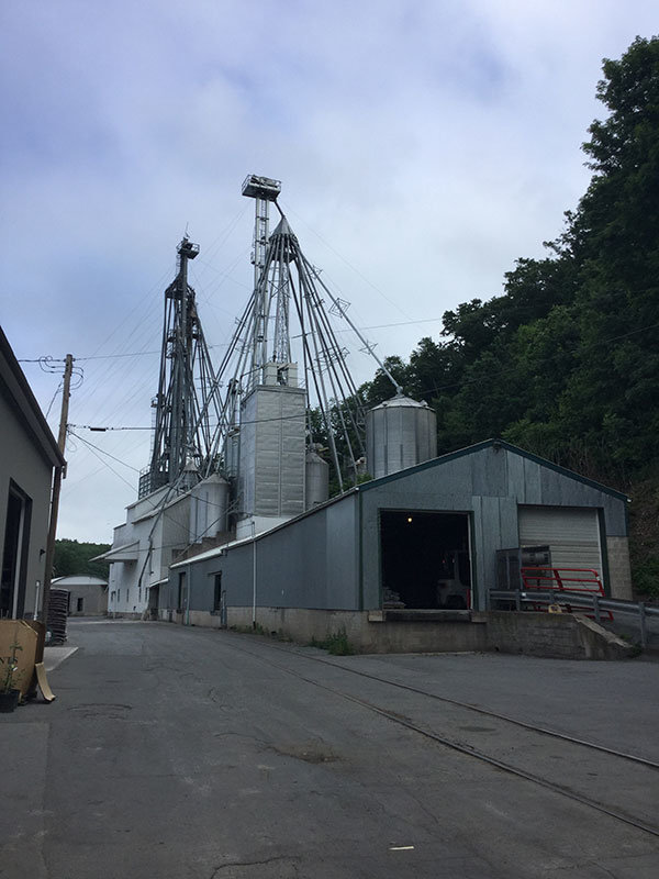 Cochecton Mills produces 1,000 tons of feed a week.